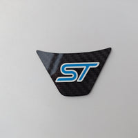 Ford Fiesta ST MK7.5 Carbon Fibre Steering Wheel Badge COLOURED