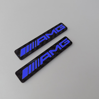 AMG Coloured Vehicle Badges (pair)