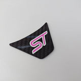 Ford Fiesta ST MK7.5 Carbon Fibre Steering Wheel Badge COLOURED - CarbonTeq UK