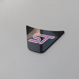 Ford Fiesta ST MK7.5 Carbon Fibre Steering Wheel Badge COLOURED - CarbonTeq UK