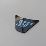 Ford Fiesta ST MK7.5 Carbon Fibre Steering Wheel Badge COLOURED - CarbonTeq UK