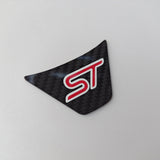 Ford Fiesta ST MK7.5 Carbon Fibre Steering Wheel Badge COLOURED