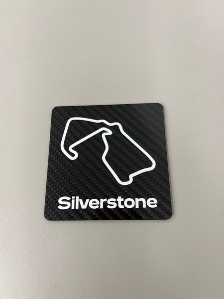 Silverstone Carbon Coaster