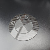 BMW Engraved Badge Carbon Fibre