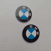 BMW Badge Carbon Fibre Set