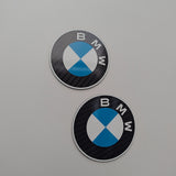 BMW Badge Carbon Fibre Set