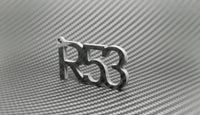 BMW Mini cooper r53 carbon fibre genuine keyring 