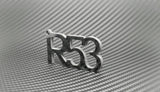 BMW Mini cooper r53 carbon fibre genuine keyring 
