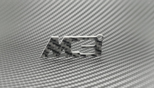 BMW M3 carbon fibre genuine keyring 