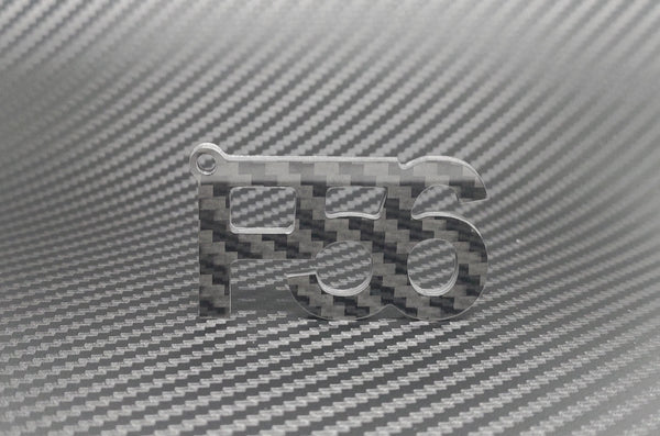 Mini Cooper F56 Carbon Fibre Keyring