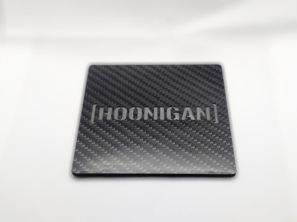 HOONIGAN Carbon Fibre Coaster Ken Block Monster Energy