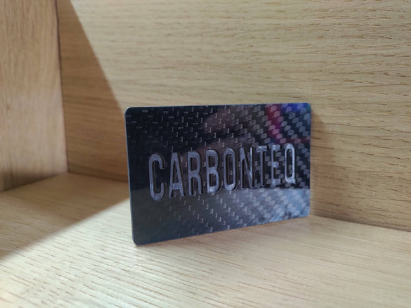 Luxury Carbon Fibre Wallet Card