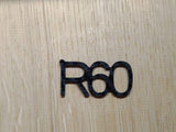 Mini Cooper R60 Carbon Fibre Keyring