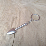 Metal Greenfingers Trowel Keyring