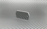 Dog Tag Carbon Fibre Keyring - CarbonTeq UK