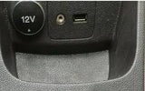 Ford Fiesta MK7 Carbon Fibre Coin Tray Insert - CarbonTeq UK