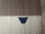 Ford Fiesta ST MK7.5 Carbon Fibre Steering Wheel Badge - CarbonTeq UK