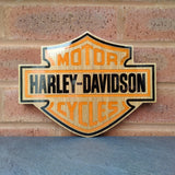 Harley Davidson Oak Hanging Plaque - CarbonTeq UK