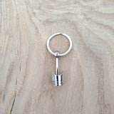 Metal Piston Keyring Automotive - CarbonTeq UK