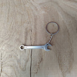 Metal Spanner Keyring Automotive Mechanic Keyring - CarbonTeq UK
