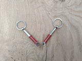 Metal Suspension Shock Keyring Automotive - CarbonTeq UK