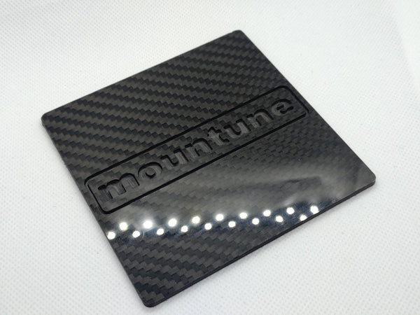 Mountune Square Carbon Fibre Coaster