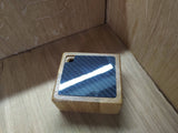 Oak Box with Genuine Carbon Fibre Lid - CarbonTeq UK