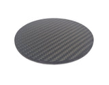 Round Carbon Fibre Coasters (set of 4) - CarbonTeq UK