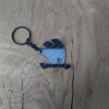 Skoda Carbon Fibre Keyring - CarbonTeq UK