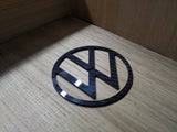 Volkswagen Carbon Fibre Badge - CarbonTeq UK