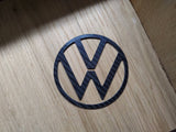 Volkswagen Carbon Fibre Badge - CarbonTeq UK