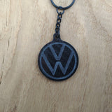 Volkswagen VW Carbon Fibre Keyring - CarbonTeq UK