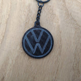 Volkswagen VW Carbon Fibre Keyring - CarbonTeq UK