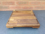 Walnut Chopping Block / Butchers Block / Kitchen Board - CarbonTeq UK